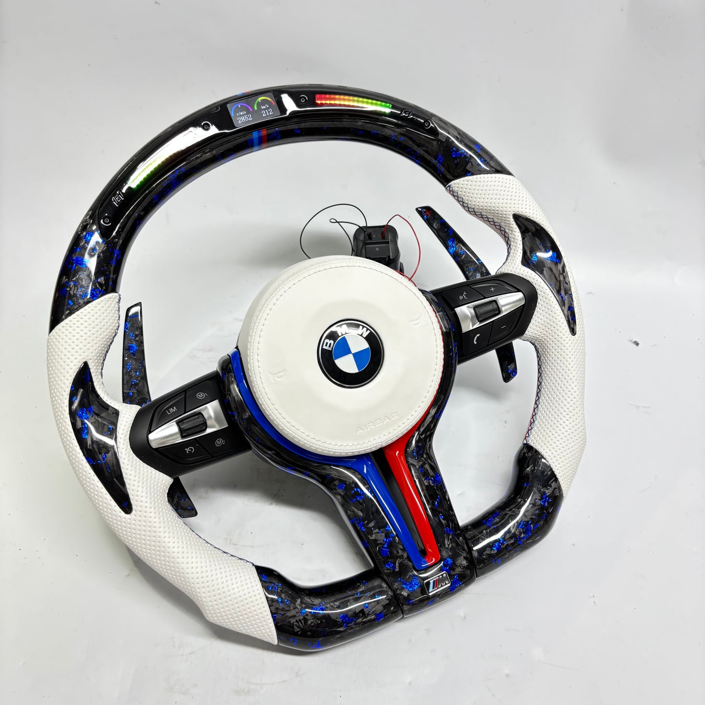 Custom BMW M8 Steering Wheel