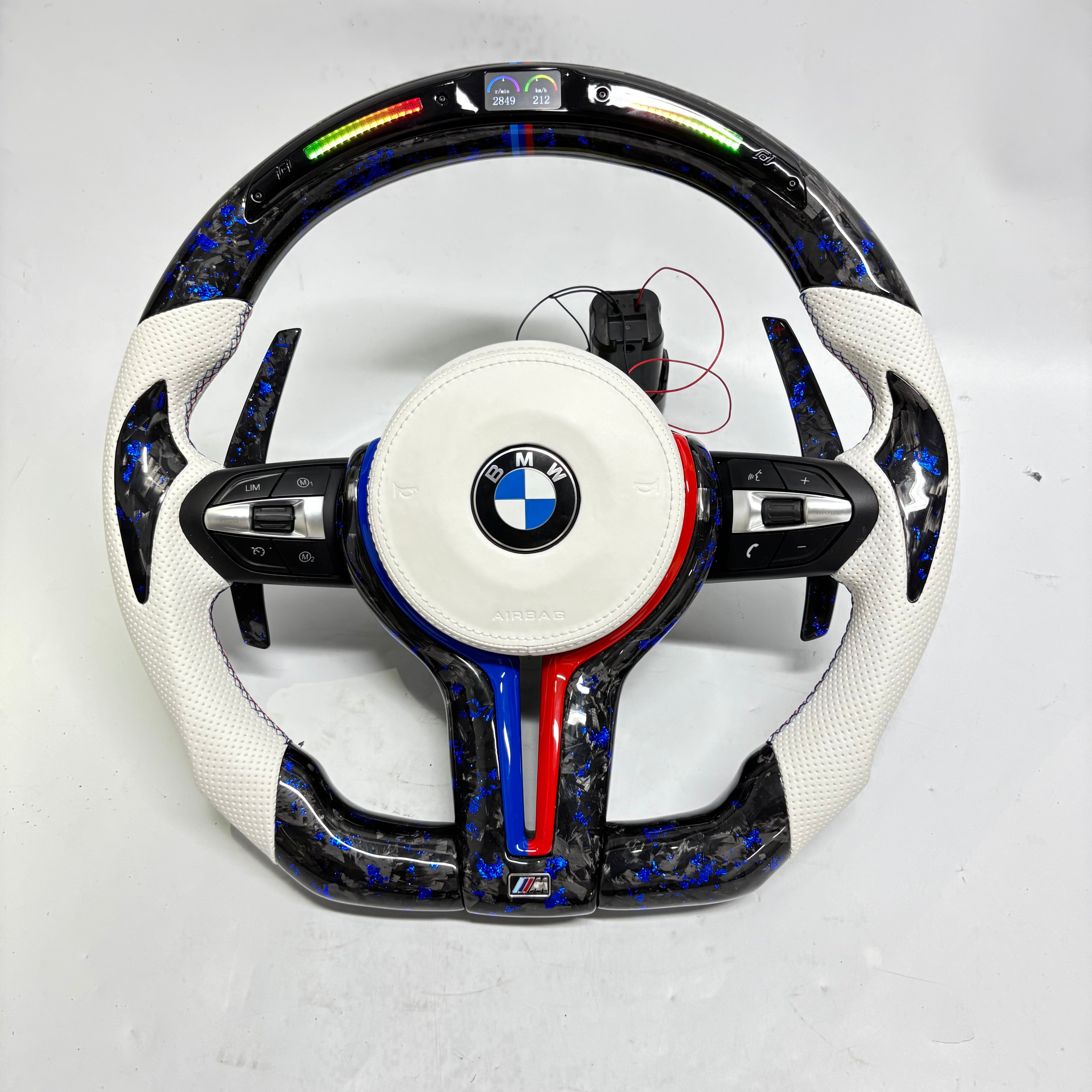 Custom BMW M8 Steering Wheel