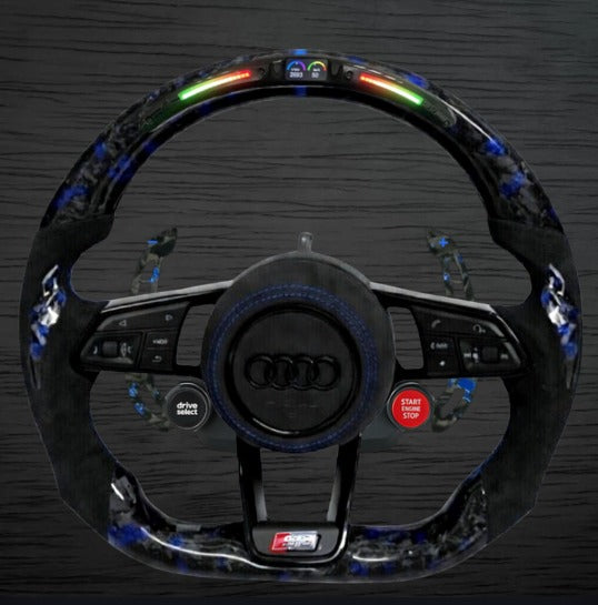 Custom audi steering wheel R8 - Diego Guzman