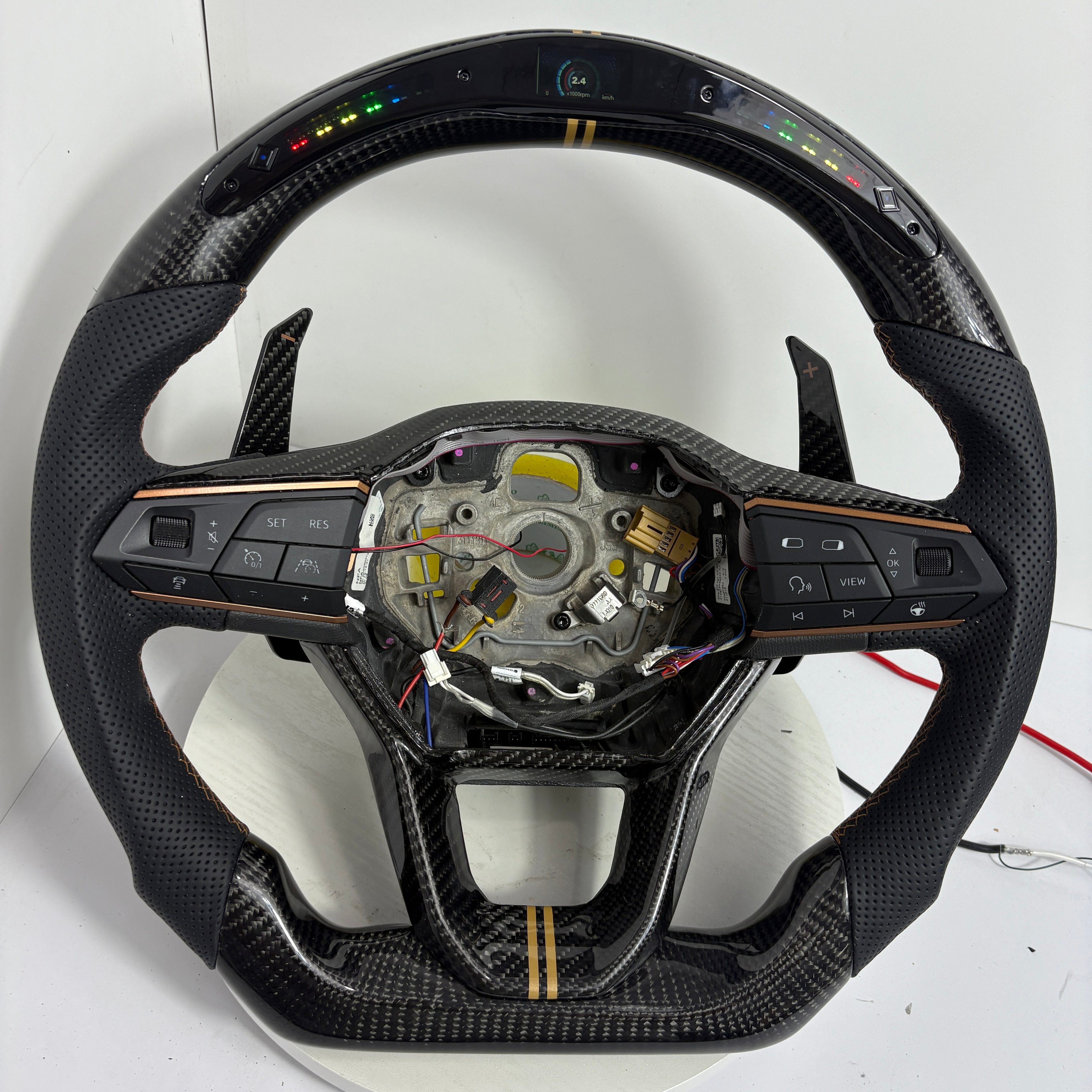 Seat Leon Cupra steering wheel