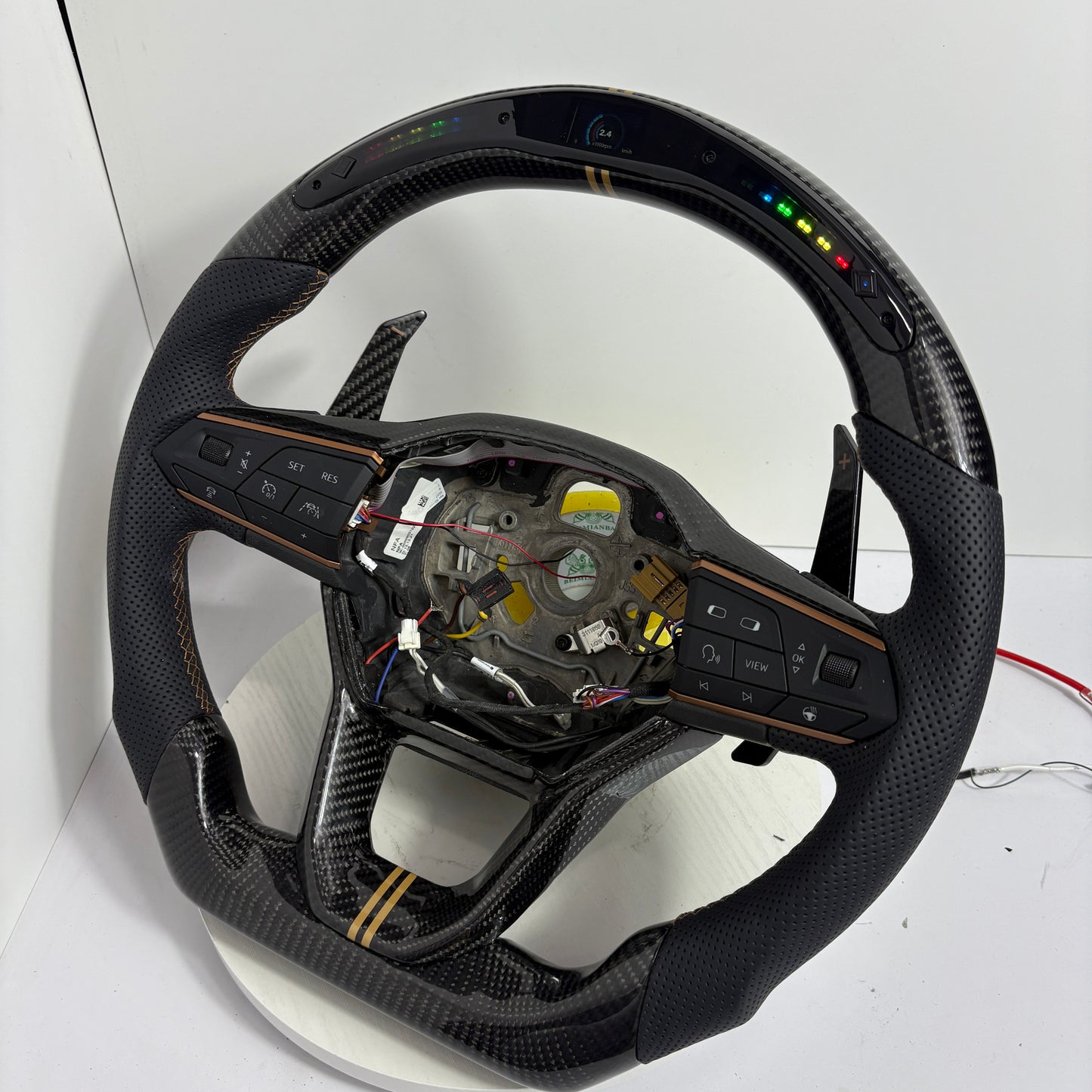 Seat Leon Cupra steering wheel