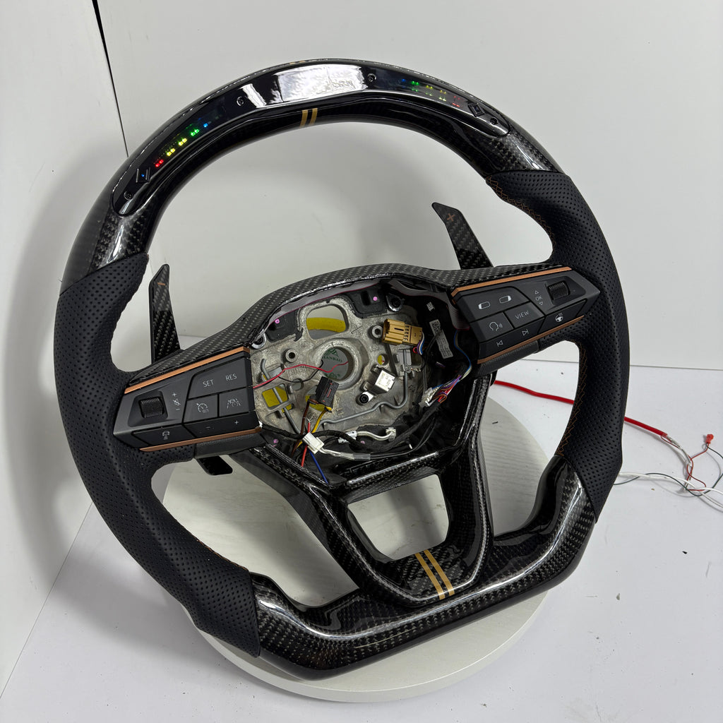 Seat Leon Cupra steering wheel