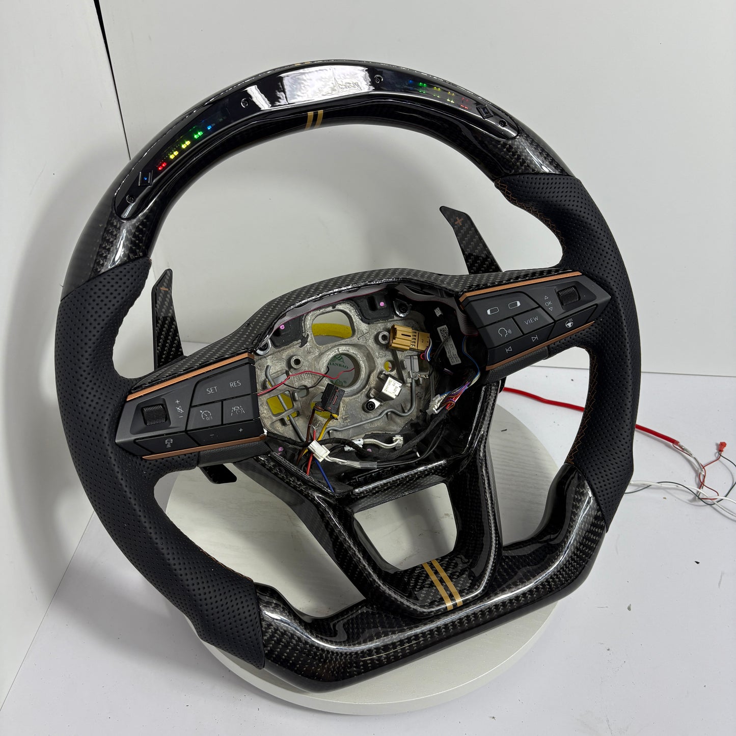 Seat Leon Cupra steering wheel