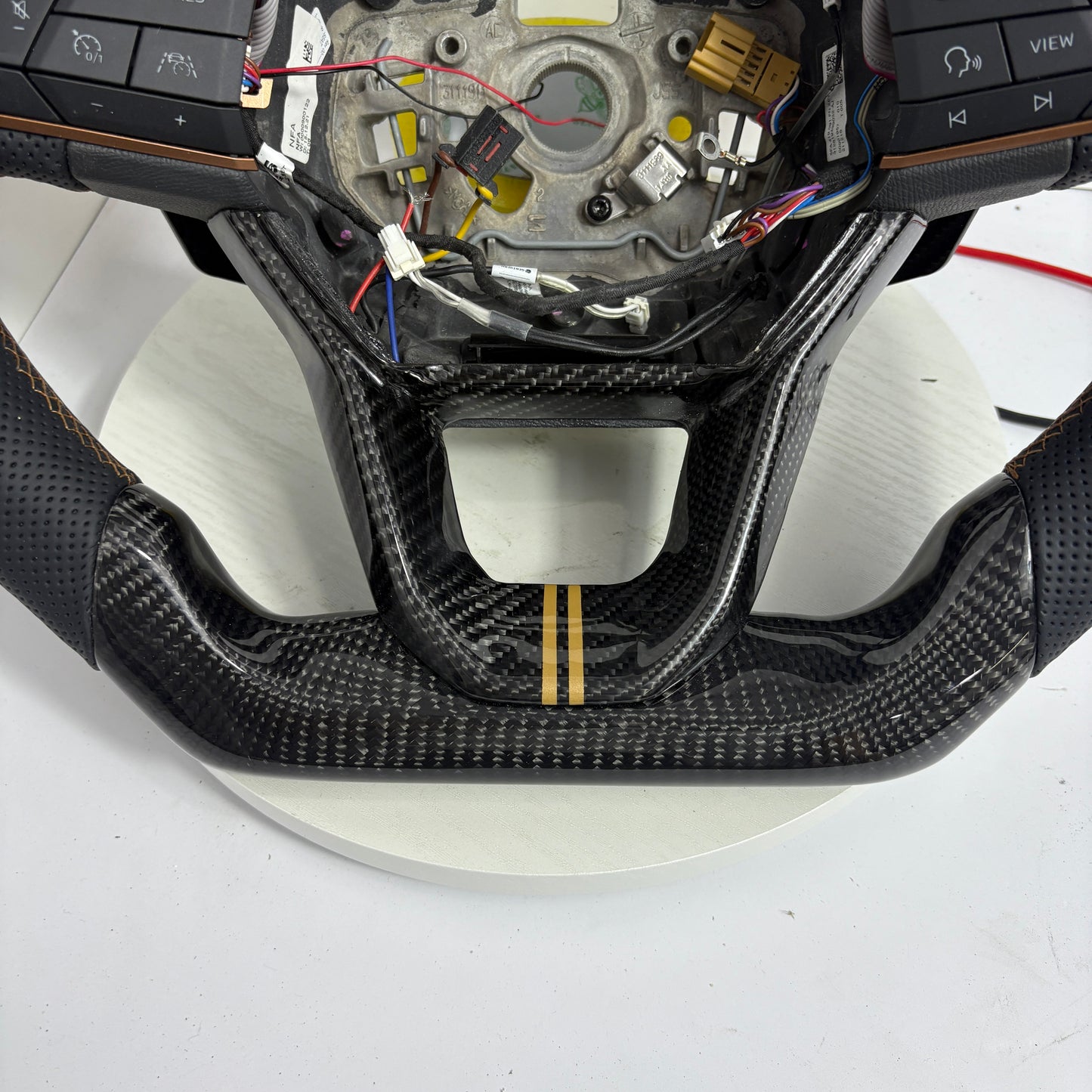 Seat Leon Cupra steering wheel
