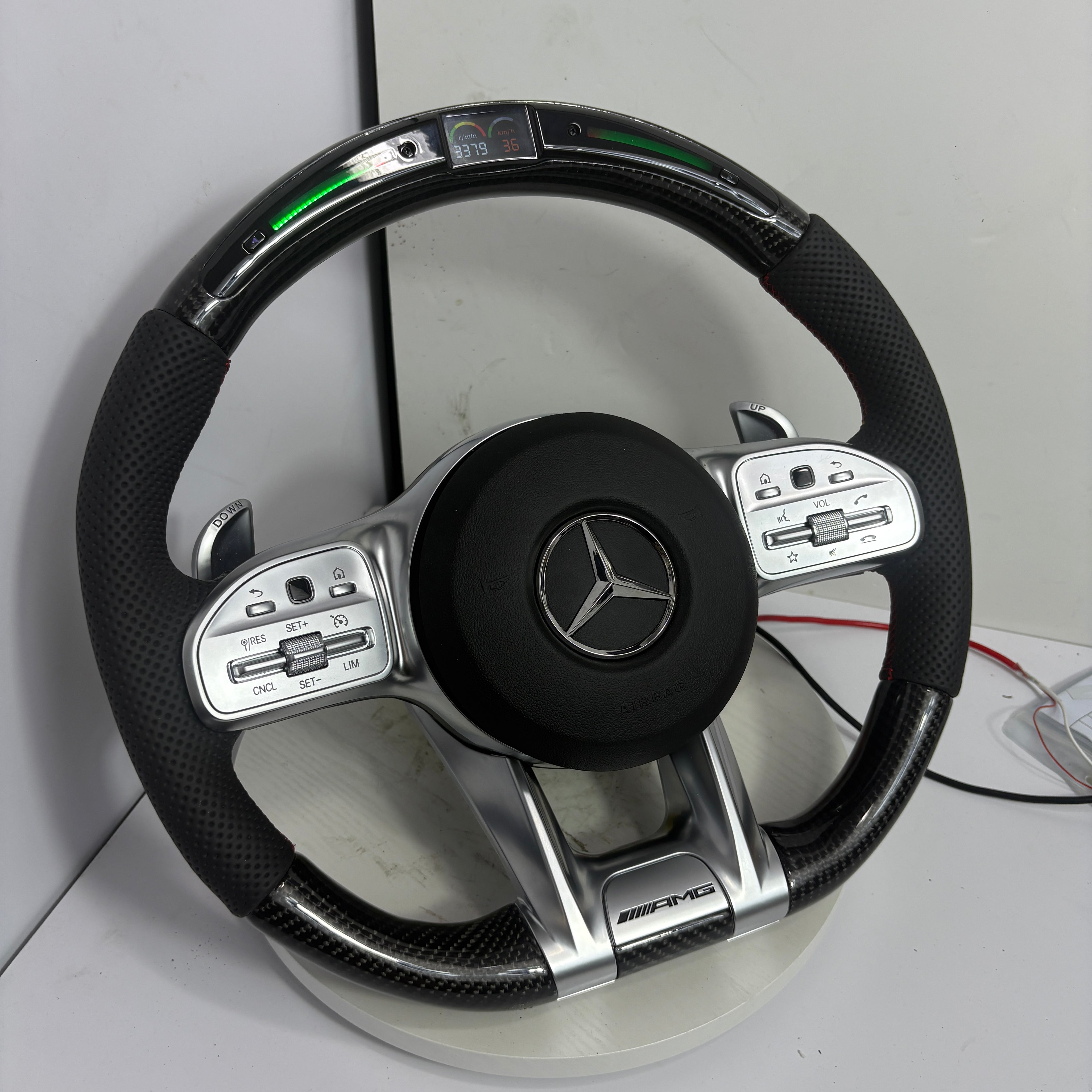 Mercedes C-Class steering wheel