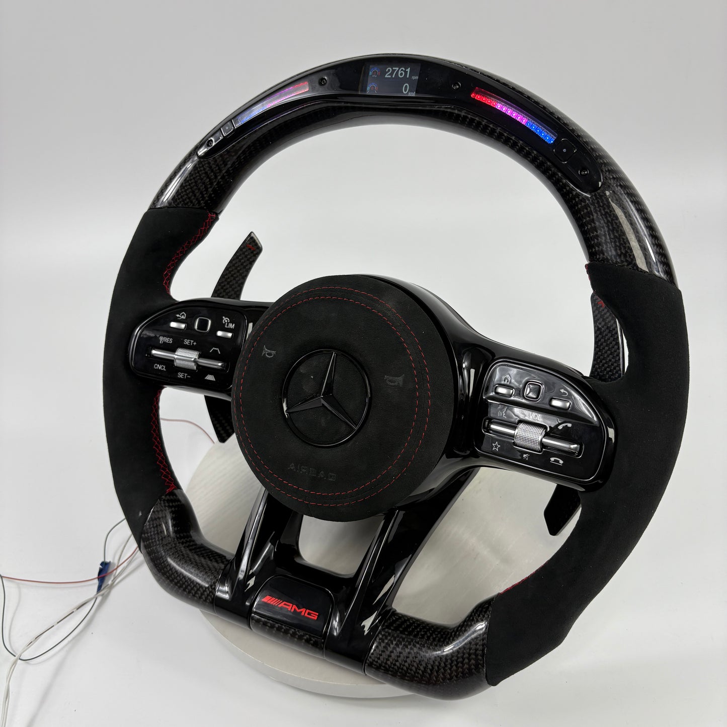 Mercedes S-Class steering wheel
