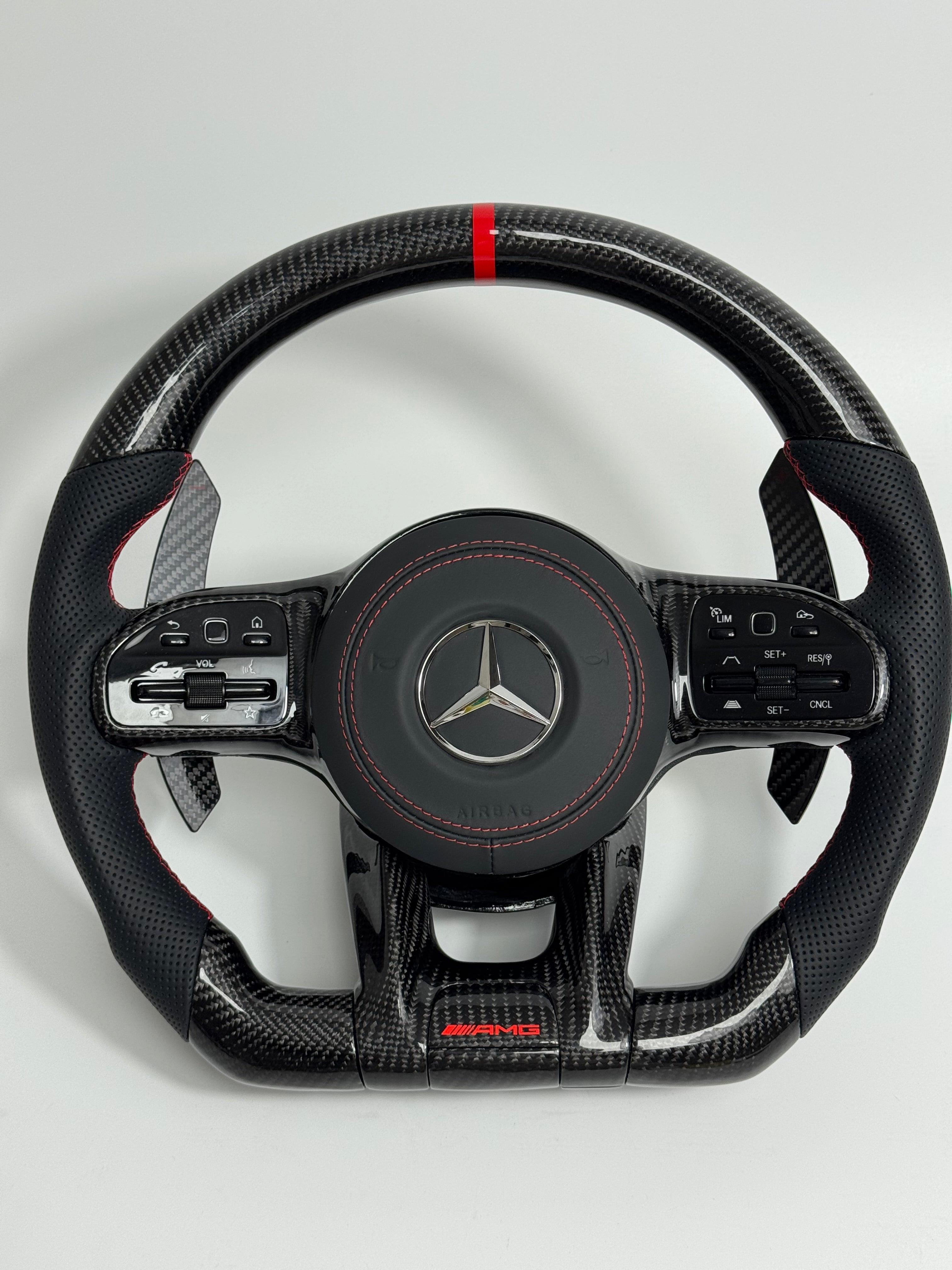 Mercedes AMG GT steering wheel