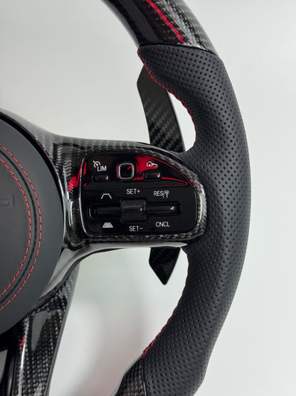 Mercedes AMG GT steering wheel