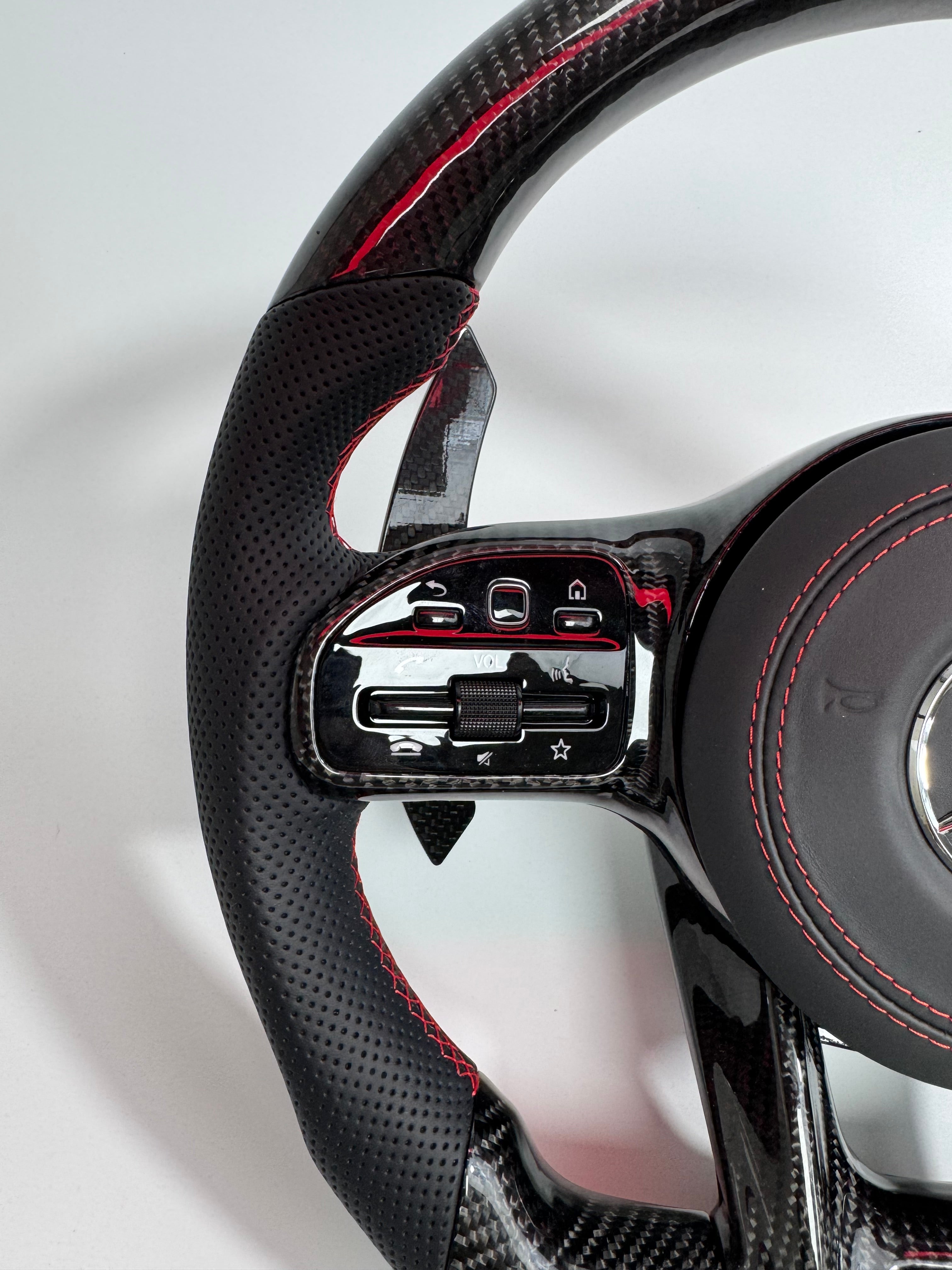 Mercedes AMG GT steering wheel