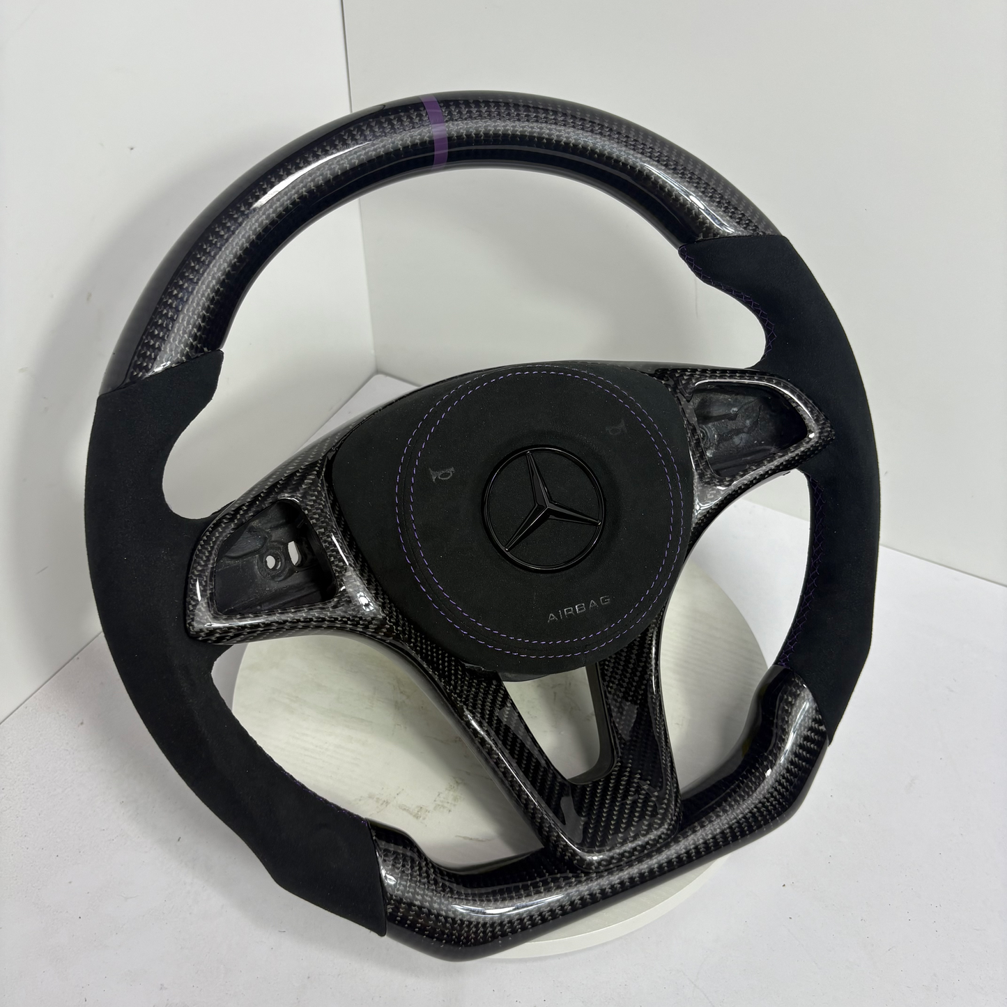 Mercedes E-Class steering wheel