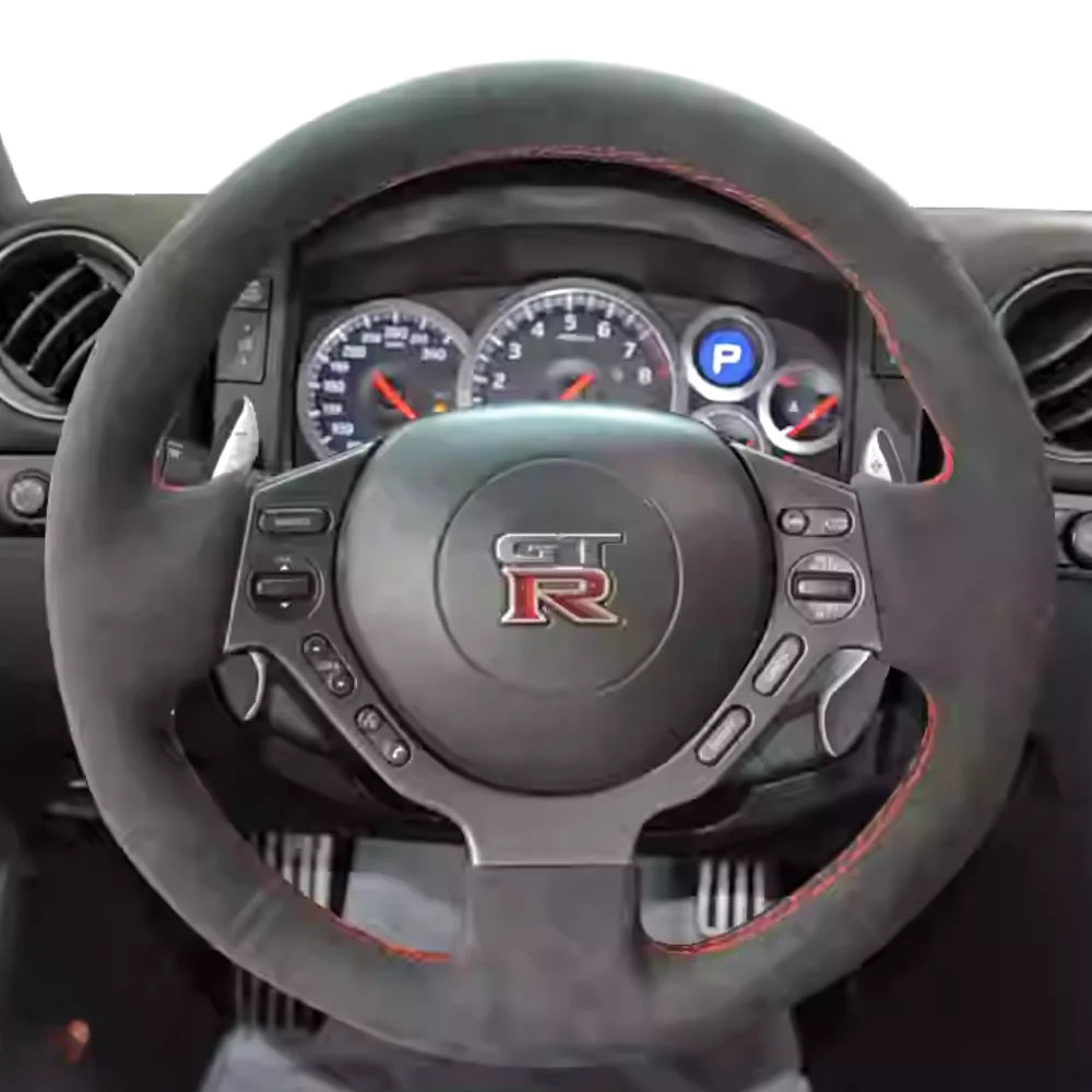 Nissan GTR steering wheel