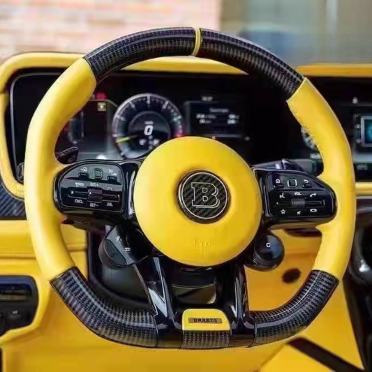 Brabus Mercedes steering wheel