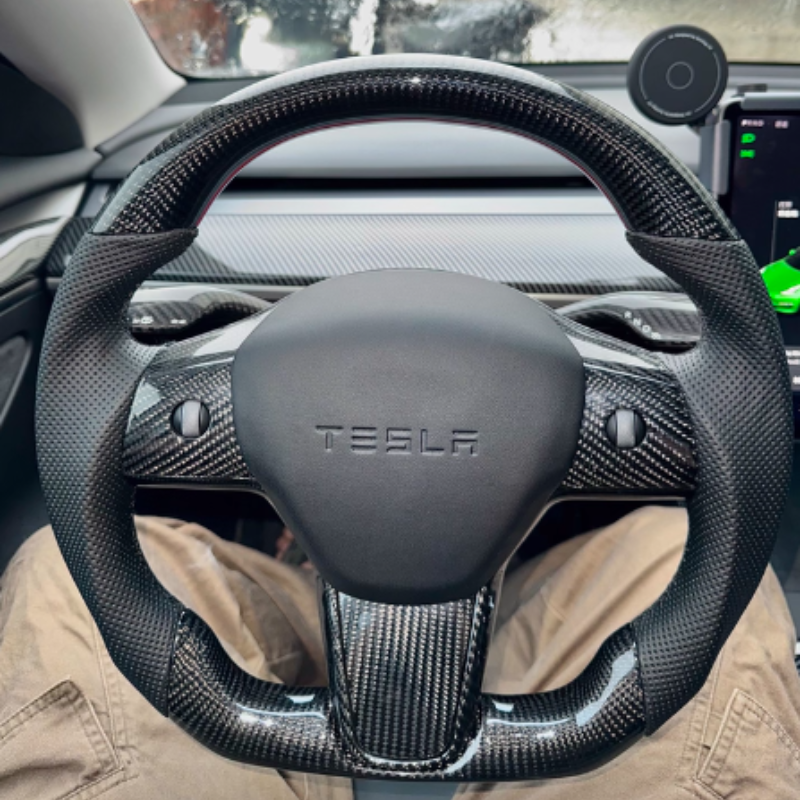 Custom Tesla Model 3 Steering Wheel