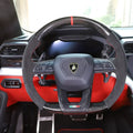 Lamborghini Aventador steering wheel